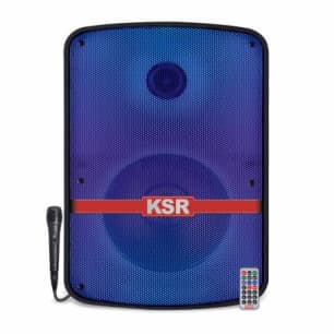 KSR Premium 15 Inch Speaker Rechargeable Battery 15000 W PMPO
