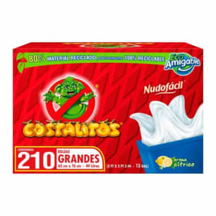 Bolsa para Basura Member's Mark Grande con Jareta 200 pzas a precio de  socio