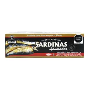 Sardinas Rías Baixas Ahumadas 4 pzas de 115 g