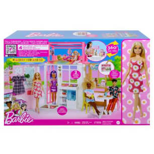 Set de Juego Barbie Casa Glam con Muñeca