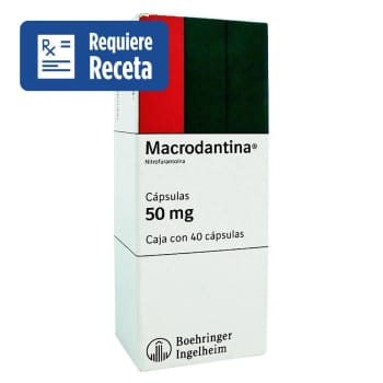 Macrodantina 50 mg con 40 Cápsulas a precio de socio | Sam's Club en línea