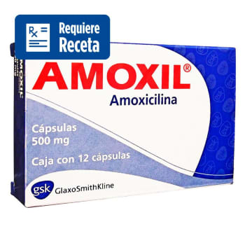 Amoxil 500 mg 12 Cápsulas a precio de socio | Sam's Club en línea