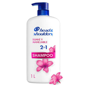 Shampoo Head & Shoulders Control Caspa 2 en 1 1L a precio de socio | Sam's  Club en línea