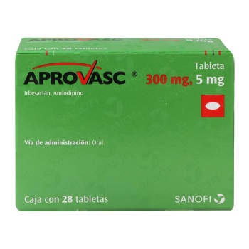 Aprovasc 300 Mg 5 Mg 28 Tabletas A Precio De Socio Sam S Club En Linea