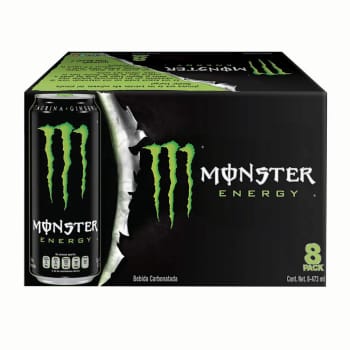 Bebida Energética Monster 8 pzas a precio de socio | Sam's Club en línea