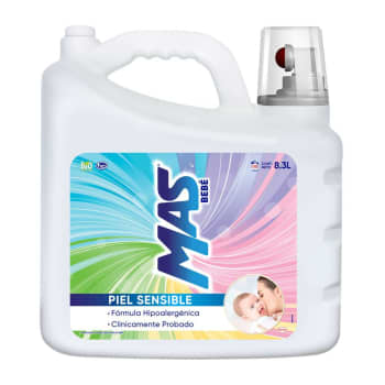 Detergente Líquido MAS Bebé 8.3 precio de socio | en línea