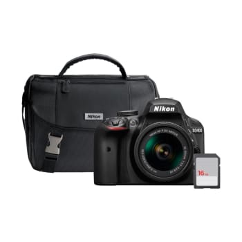 Cámara Reflex Nikon D3400 con Accesorios a precio de socio