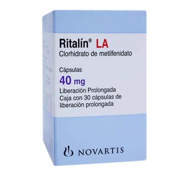 Ritalín LA null 40 mg 30 Cápsulas a precio de socio | Sam's Club en línea