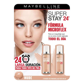 Base de maquillaje Maybelline Super Stay 24H nude 30 ml
