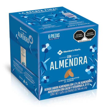 Bebida Member's Mark Sabor Almendra 6 pzas de 946 ml c/u a precio de socio  | Sam's Club en línea