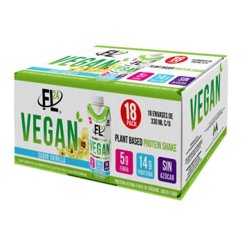 Proteína Vegana FL24 Sabor Vainilla 18 pzas con 330 ml a precio de socio | Sam's  Club en línea