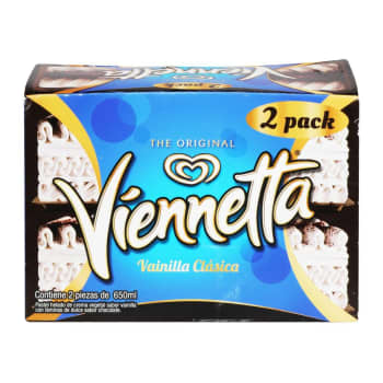 Pastel Helado Vainilla Vienetta 2 pzas de 650 ml c/u a precio de socio |  Sam's Club en línea