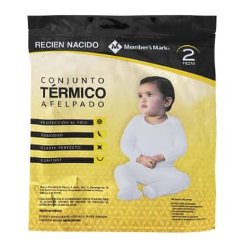 Térmico Member's Mark Color Blanco Bebé 18 Meses a precio de socio | Club en línea