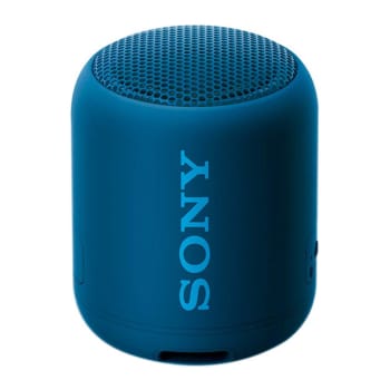 Altavoz SONY Inalámbrico Bluetooth Aux Micrófono Extra Bass y Resistente al  Agua Azul