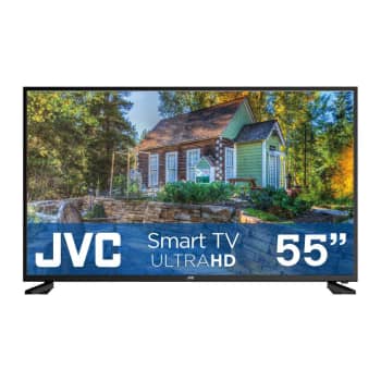 Pantalla JVC 55 Pulgadas UHD 4K Roku TV a precio de socio