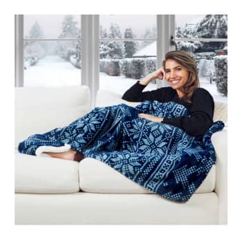 Cuddl duds sales blanket sam's club