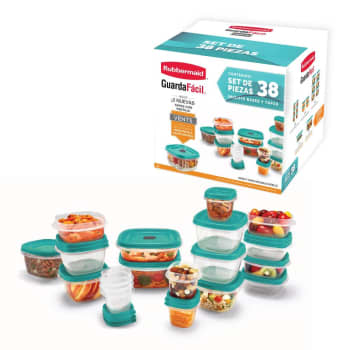 Rubbermaid 50-Piece EasyFind Lids Vented Food Storage Set - Sam's Club