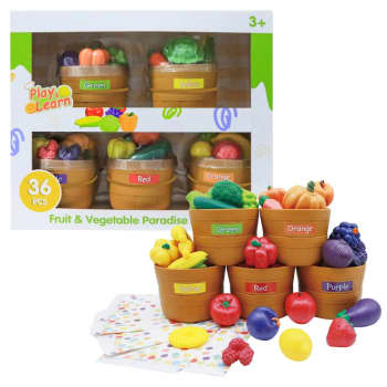 Set de Frutas y Verduras 32 piezas – Playwork