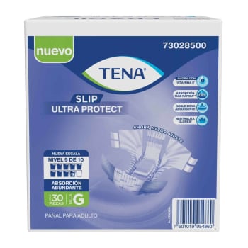 Pañal para Adulto Tena Slip Ultra Protect Grande 30 pzas a precio