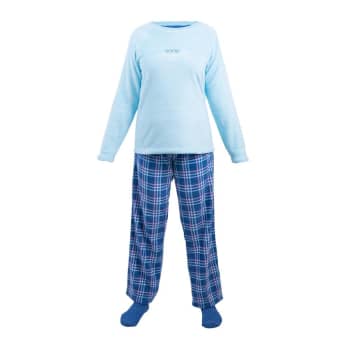 Pijama para Dama Capelli Talla CH Azul de 3 pzas a precio de | Sam's Club en línea
