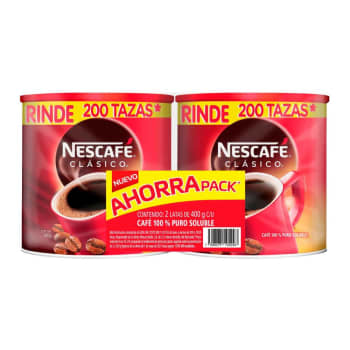 Nescafé café soluble clásico (2 pack, 350 g)