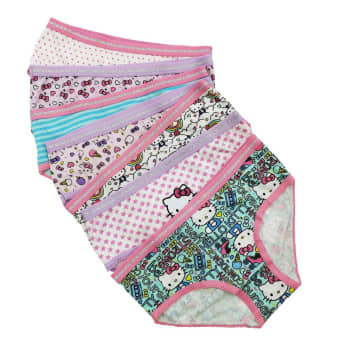 Calzoncitos para Ni a Hello Kitty Talla 10 12 Pack con 7 pzas a