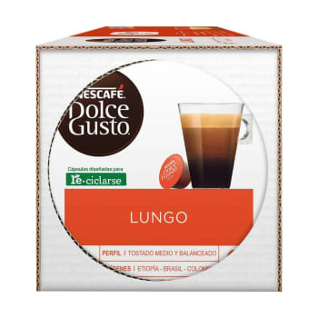Cápsulas de Café Dolce Gusto Nescafé Lungo 48 pzas