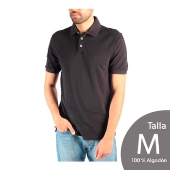 Playera Tipo Polo Daniel Hechter Talla M Negro a precio de socio