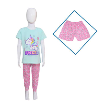 atraer alivio yo Pijama para niña Onix Talla 12 Set de 3 pzas a precio de socio | Sam's Club  en línea