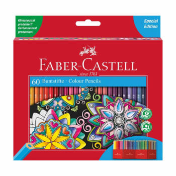 Colores Faber Castell Hexagonales con 60 piezas a precio de socio