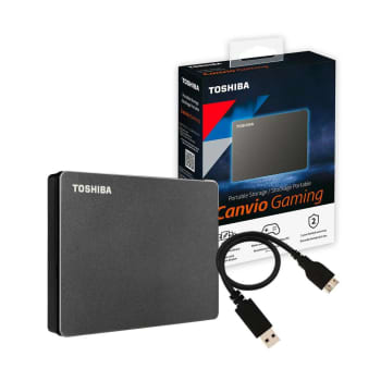 Disco Duro Portátil Externo Toshiba 2 TB Negro a precio de socio