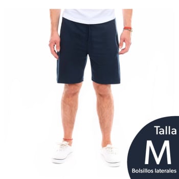 Short Deportivo Hang Ten Talla M Azul a precio de socio Sam s