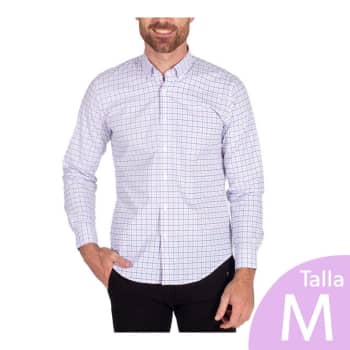 Camisa para Caballero Daniel Hechter Talla M Rosa