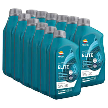 Aceite para Motor Repsol Elite Competición 5W 40 12 pzas de 946 ml c/u a  precio de socio
