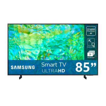 Pantalla Samsung 85 Pulgadas Smart TV Crystal UHD UN85CU8000FXZX a precio  de socio