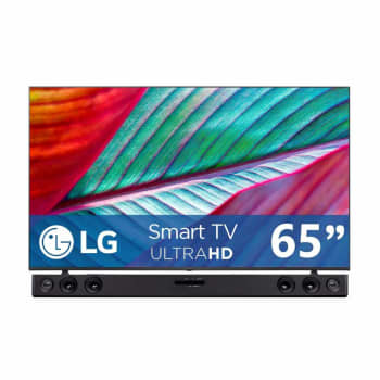 Pantalla LG 65 Pulgadas 4K Smart TV AI ThinQ con Barra de Sonido SK1D