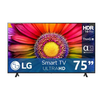 Pantalla LG 75 Pulgadas UHD 4K Smart TV AI ThinQ 75UR8750PSA a precio de  socio
