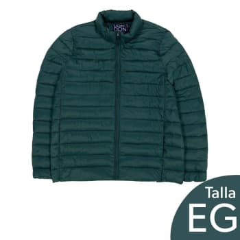 Chamarra Packable para Caballero London Fog Talla EG Verde a