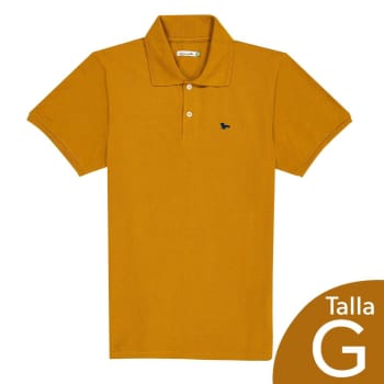 Playera tipo hotsell polo cafe