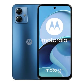 Smartphone Motorola G14 128 GB Azul Telcel a precio de socio