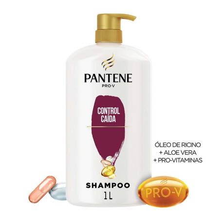 Shampoo Pantene Pro-V Control Caída 1 L